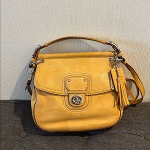 COACH Legacy 70th Anniversary Limited Edition Poppy Crossbody Purse Tan Y2K